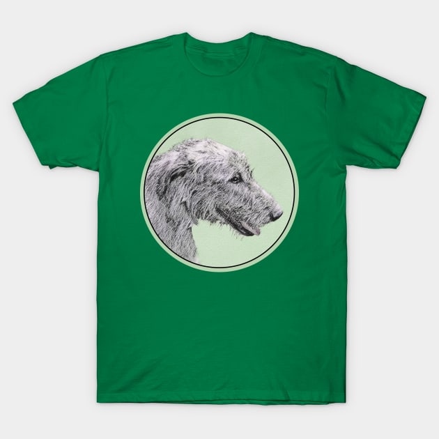 Irish Wolfhound T-Shirt by Alpen Designs